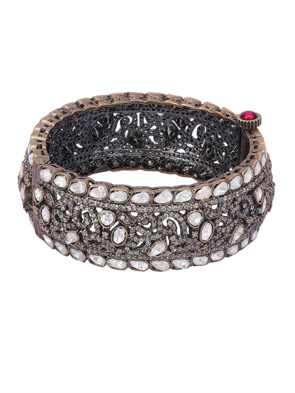 Order Gold Tone Kundan Bangle online