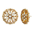 Load image into Gallery viewer, Glamorous Kundan Necklace Set 22KT Gold Plated

