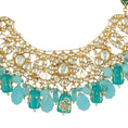 Load image into Gallery viewer, Exquisite Kundan Necklace Set 22KT Gold Plated
