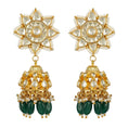 Load image into Gallery viewer, Shining Kundan Necklace Set 22KT Gold Plated
