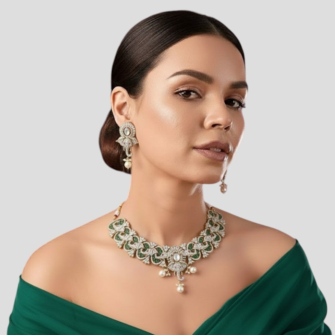 Pearl Drop Bridal Jewellery