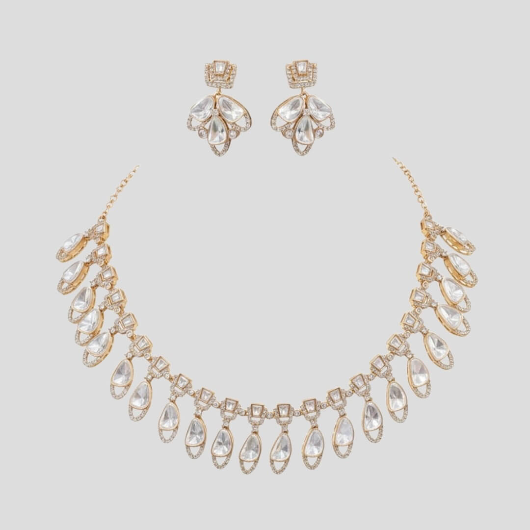 luxury bridal jewellery imitation set