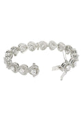 Load image into Gallery viewer, Precious Silver Finish Diamond Studded Bracelet
