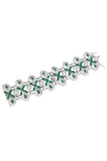 Load image into Gallery viewer, Alluring Rhodium Finish Diamond Studded Bracelet

