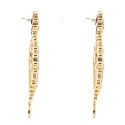 Order Grand Gold-Plated Statement Chandbali Earrings Online