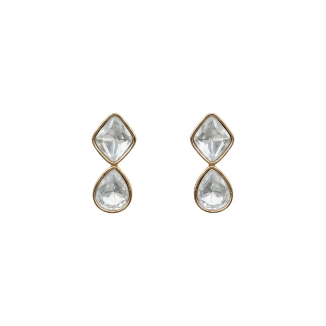 Premium Kundan Pearl Choker Necklace Set with Earrings