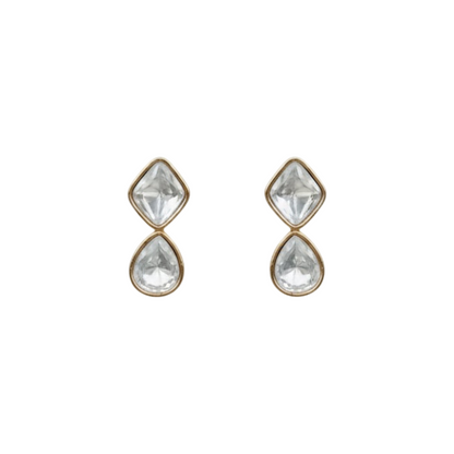 Premium Kundan Pearl Choker Necklace Set with Earrings