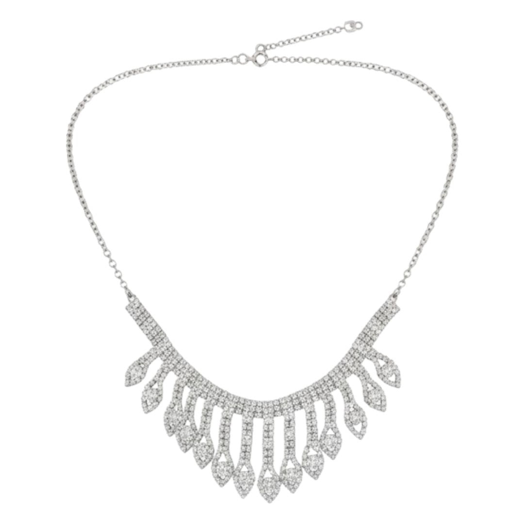 Charming Gold-Plated Necklace and Earrings Set with Elegant Design