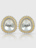 Load image into Gallery viewer, Lustrous Gold Plated Kundan Stud Earring

