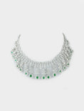 Load image into Gallery viewer, Imperial Rhodium Plated American Diamonte Necklace Set
