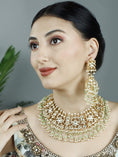 Load image into Gallery viewer, 22KT Gold Plated Kundan Necklace Se
