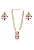 Load image into Gallery viewer, Stunning Kundan Necklace Set
