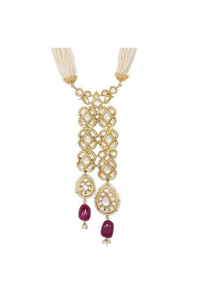 Glamourous Kundan Necklace Set