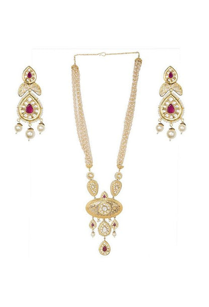 Shining Kundan Necklace Set