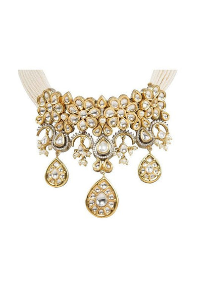 Illuminating Kundan Choker Necklace Set