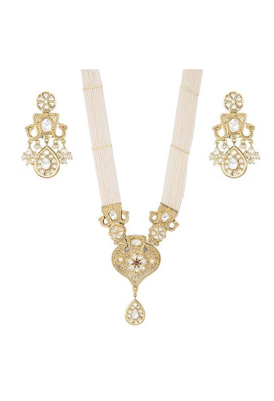Brilliant Kundan Necklace Set