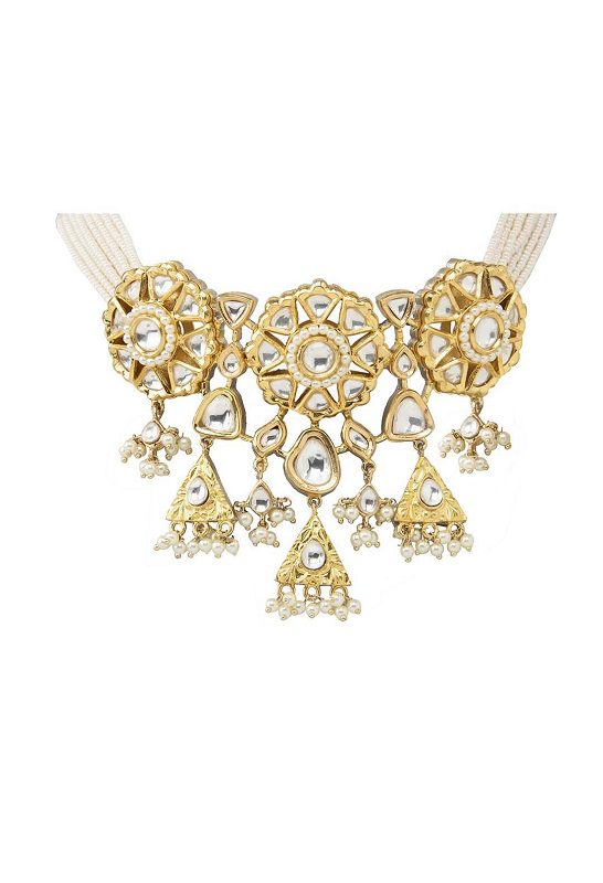 Intricate Kundan Necklace Set