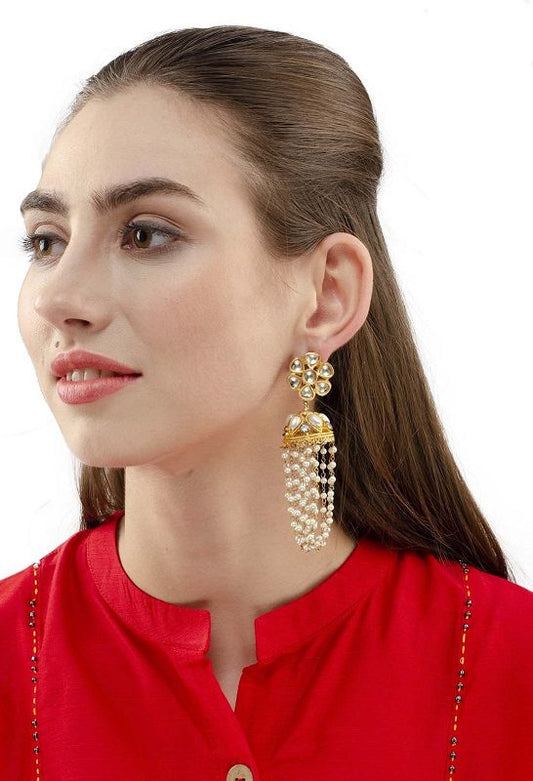 Kundan Jhumka Earring