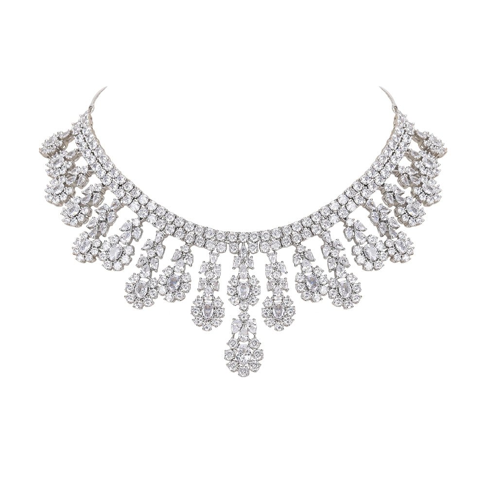 Complete Your Outfit With This Elegant Necklace Set - Auraa Trends - Necklace Set - Auraa Trends - Order Necklace Set Online