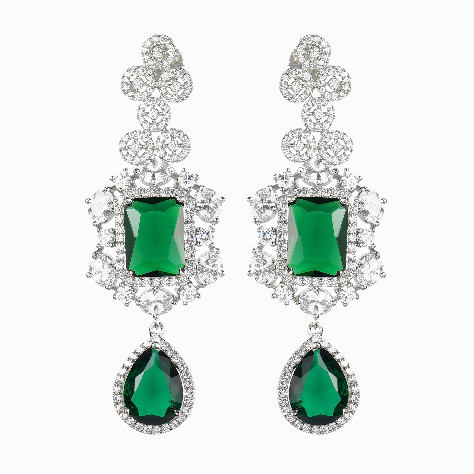 Dazzling Diamonte Necklace Set - Auraa Trends - Choker - # - Auraa Trends - Diamonte Necklace Set