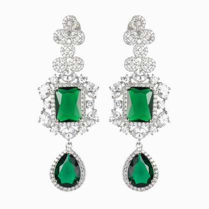 Dazzling Diamonte Necklace Set - Auraa Trends - Choker - # - Auraa Trends - Diamonte Necklace Set