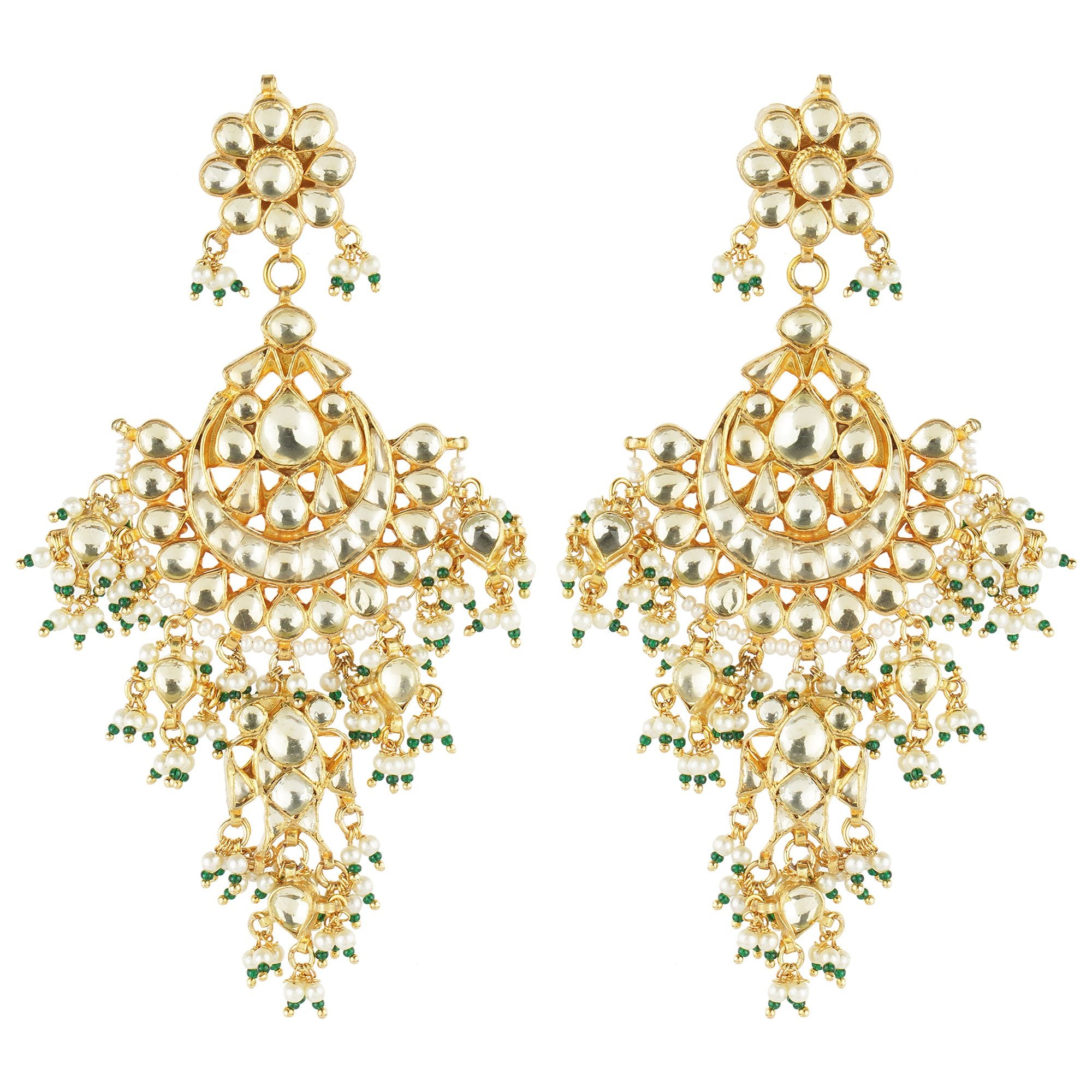 Elegant Kundan Necklace Set