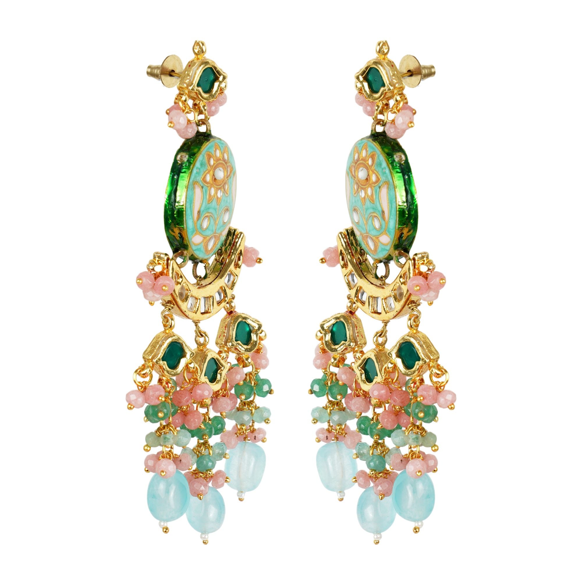 Shimmering Kundan Necklace Set