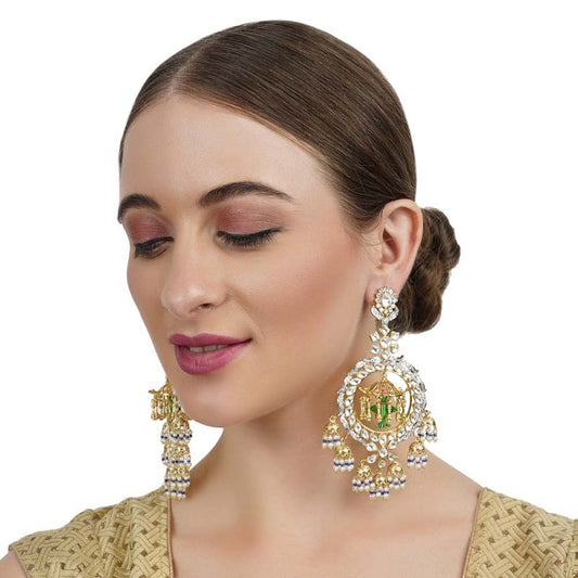 Kundan Multi Jhumki Chaandbali