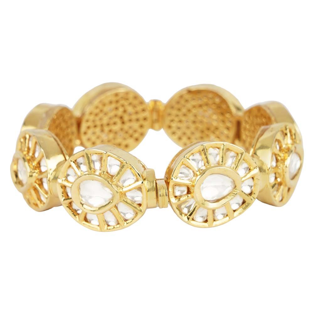 Kundan Kada Bangle Set