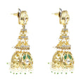 Load image into Gallery viewer, Imperial Kundan Jhumka Earrings
