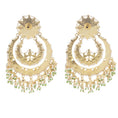 Load image into Gallery viewer, Sparkling Kundan Chaandbali Earrings

