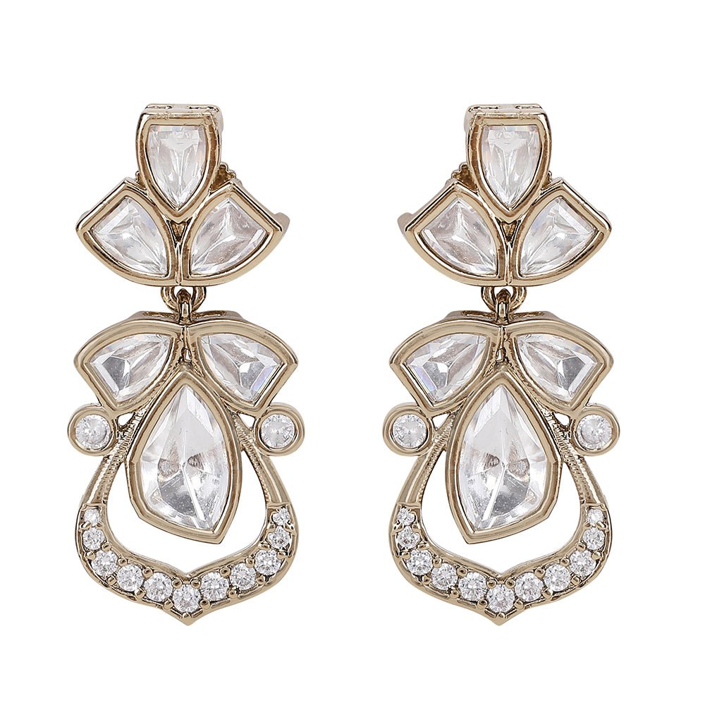 Exquisite Necklace Set For Women - Auraa Trends - necklace - # - Auraa Trends - Festive wear gold necklace and earrings