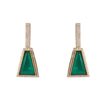 Gold Finish Pearl & Emerald Drop Choker Pendant Necklace Set – Traditional Bridal Jewelry for Weddings & Festive Wear - Auraa Trends - necklace -  - Auraa Trends - Gold Finish Pearl & Emerald Drop Choker Pendant Necklace Set – Traditional Bridal Jewelry for Weddings & Festive Wear