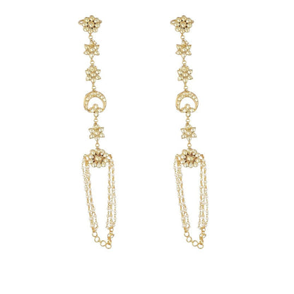 Gold Plated Kundan Hathphool - Auraa Trends - Hathphool - # - Auraa Trends - Gold Plated Kundan Hathphool