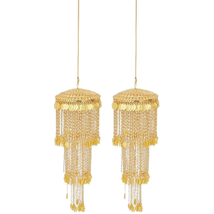 Grand Bridal Gold - Plated kaleere - Auraa Trends - Kaleere - # - Auraa Trends - Grand Bridal Gold - Plated kaleere