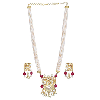 Splendid Kundan Necklace Set