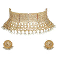 Load image into Gallery viewer, Dignified Gold Choker Set
