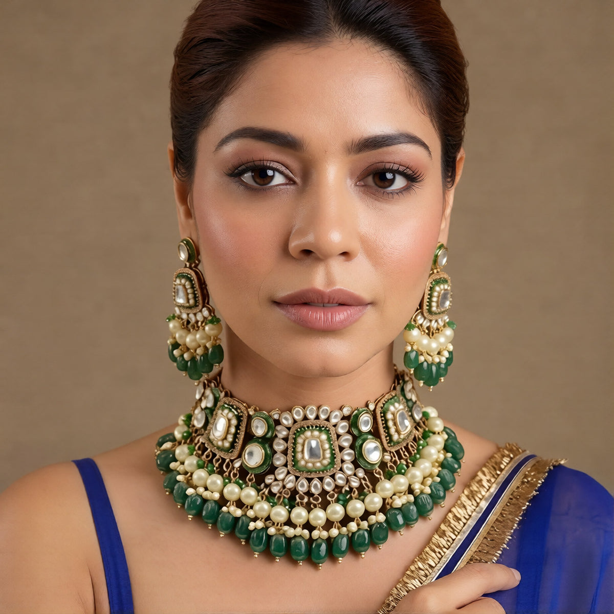 Wedding jewellery set for bride