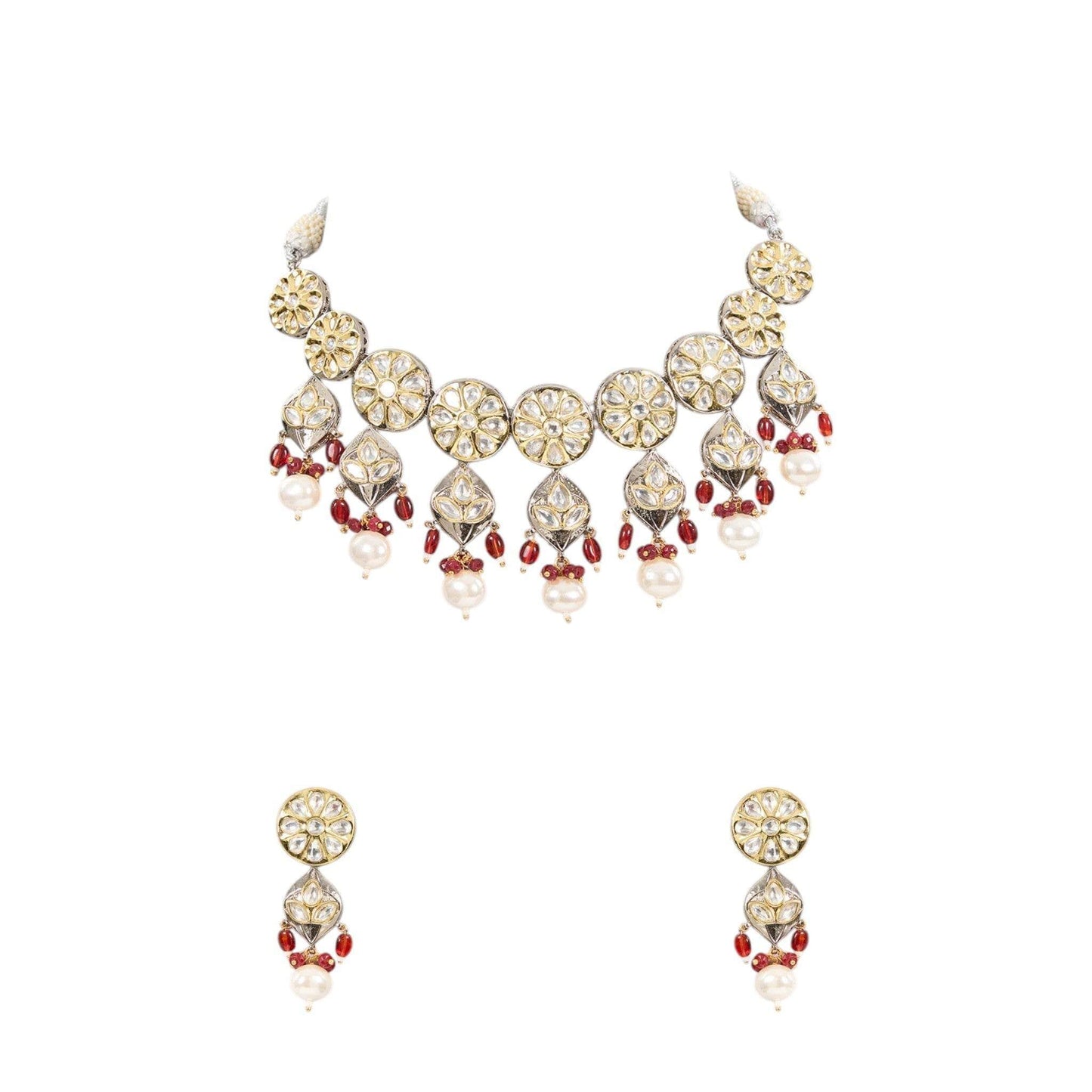 Kundan Choker Necklace Set