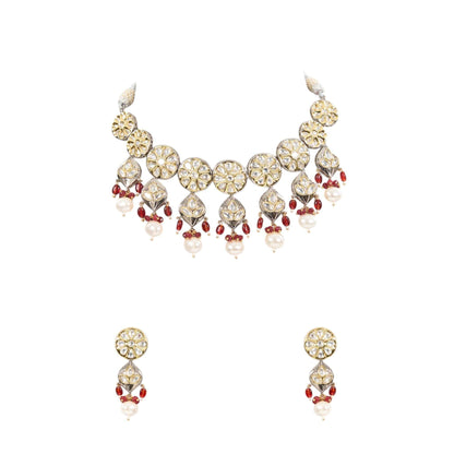 Kundan Choker Necklace Set