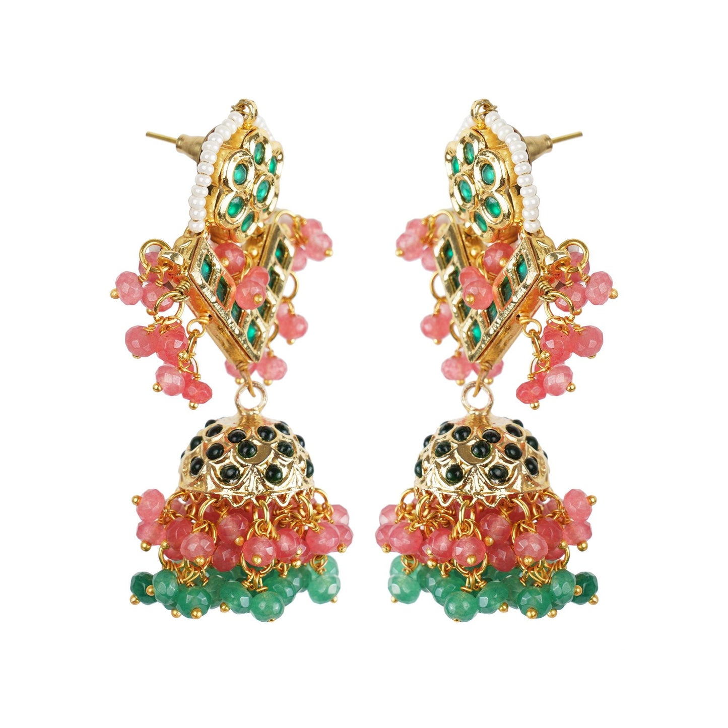 Kundan necklace set is a must-have for women looking to add a touch of elegance and luxury to their ensemble - Auraa Trends