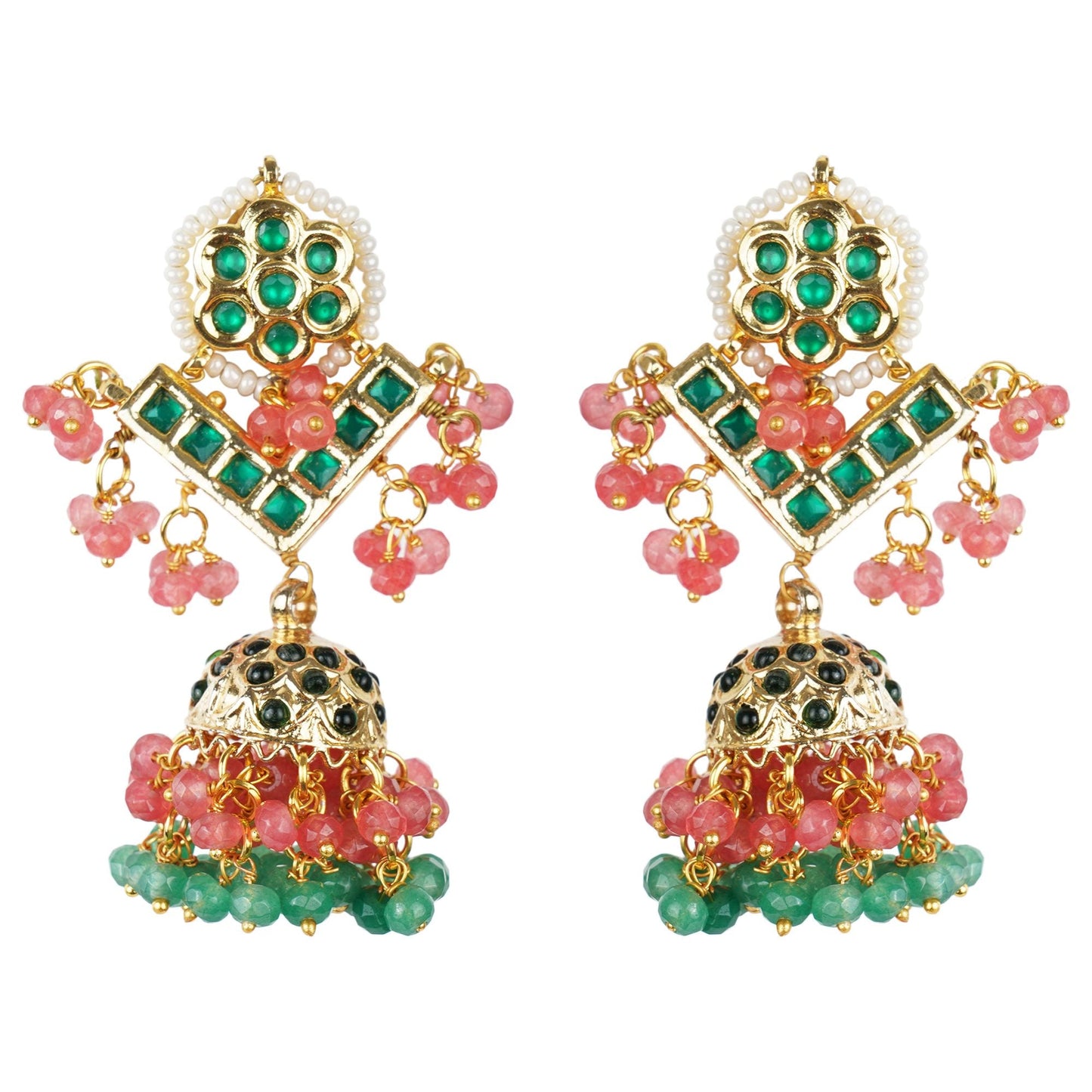 Kundan necklace set is a must-have for women looking to add a touch of elegance and luxury to their ensemble - Auraa Trends