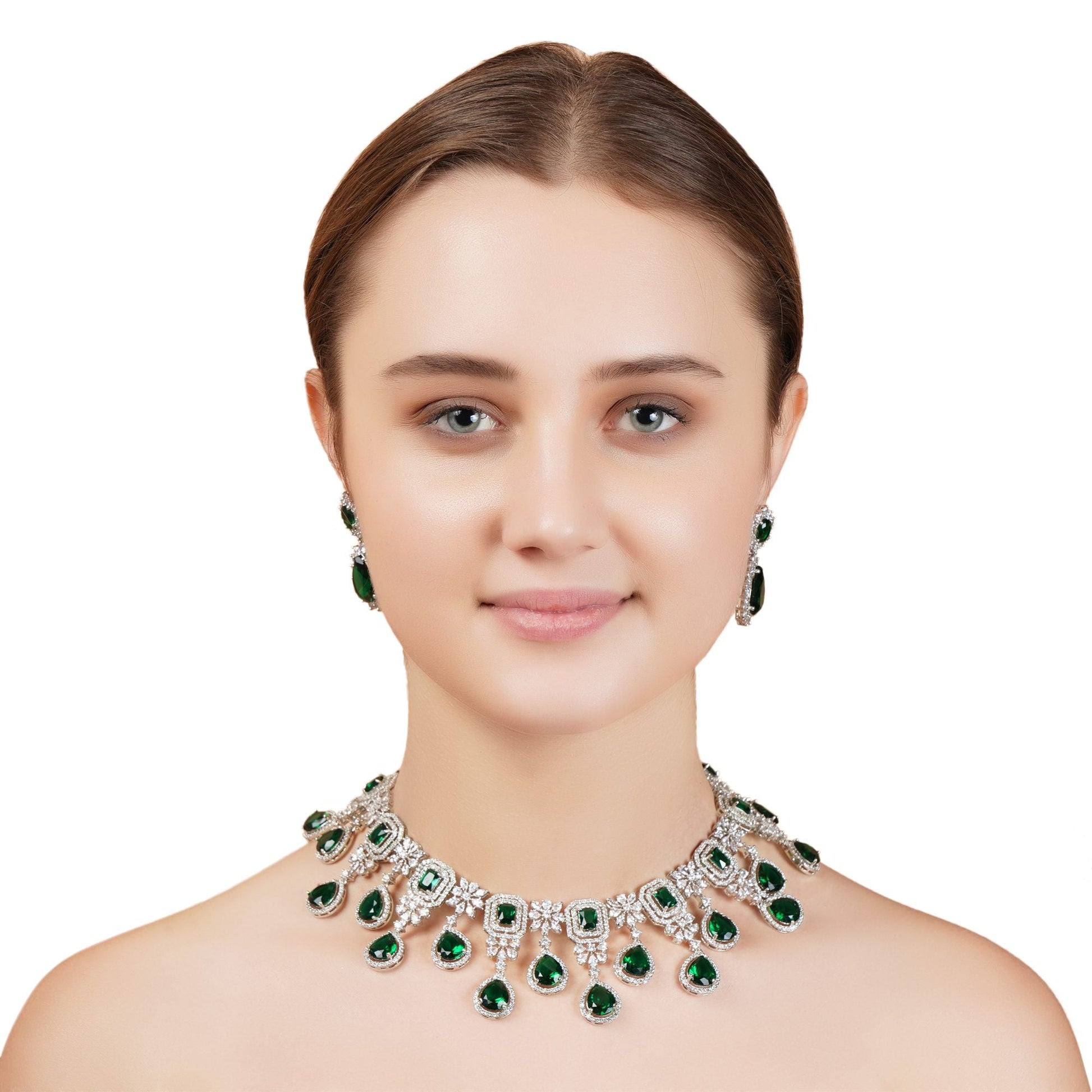 Luxurious Necklace Set for Women - Auraa Trends - Necklace Set - # - Auraa Trends - Luxurious Necklace Set for Women