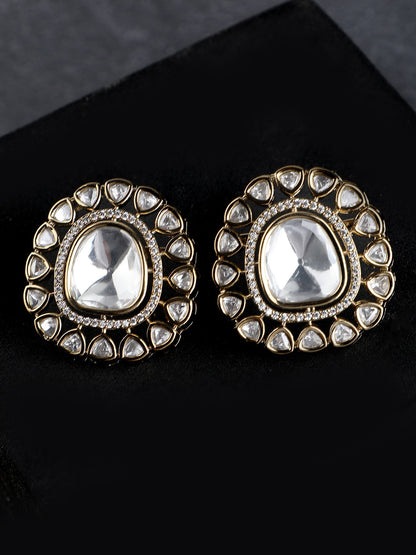 Moissanite Stud Earrings - Timeless Elegance - Auraa Trends - Studs - # - Auraa Trends - Moissanite Stud Earrings