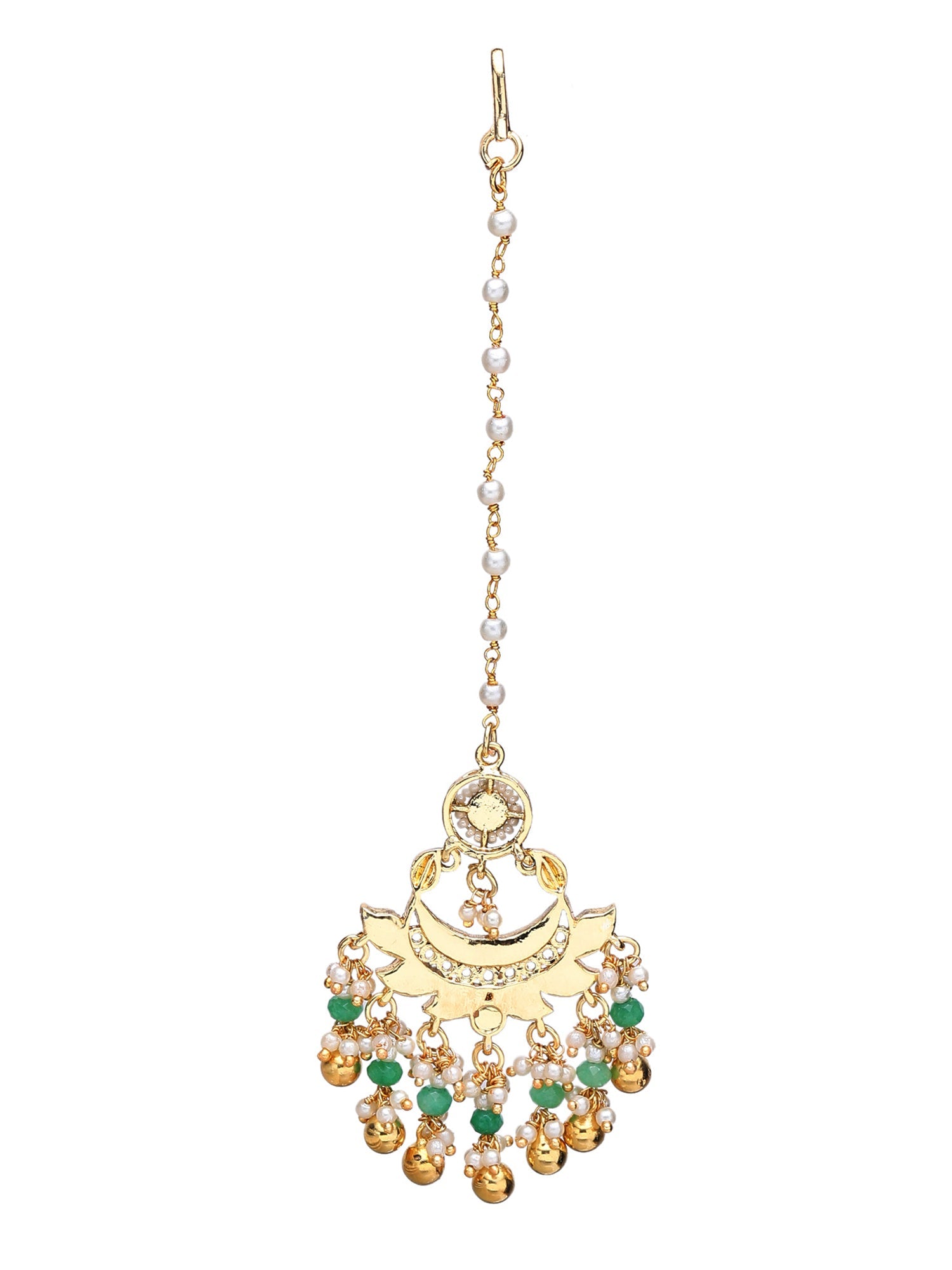 Multicolor Temple Crystal Necklace Set for Women - Auraa Trends - Necklace Set - Multicolor Temple Crystal Necklace Set