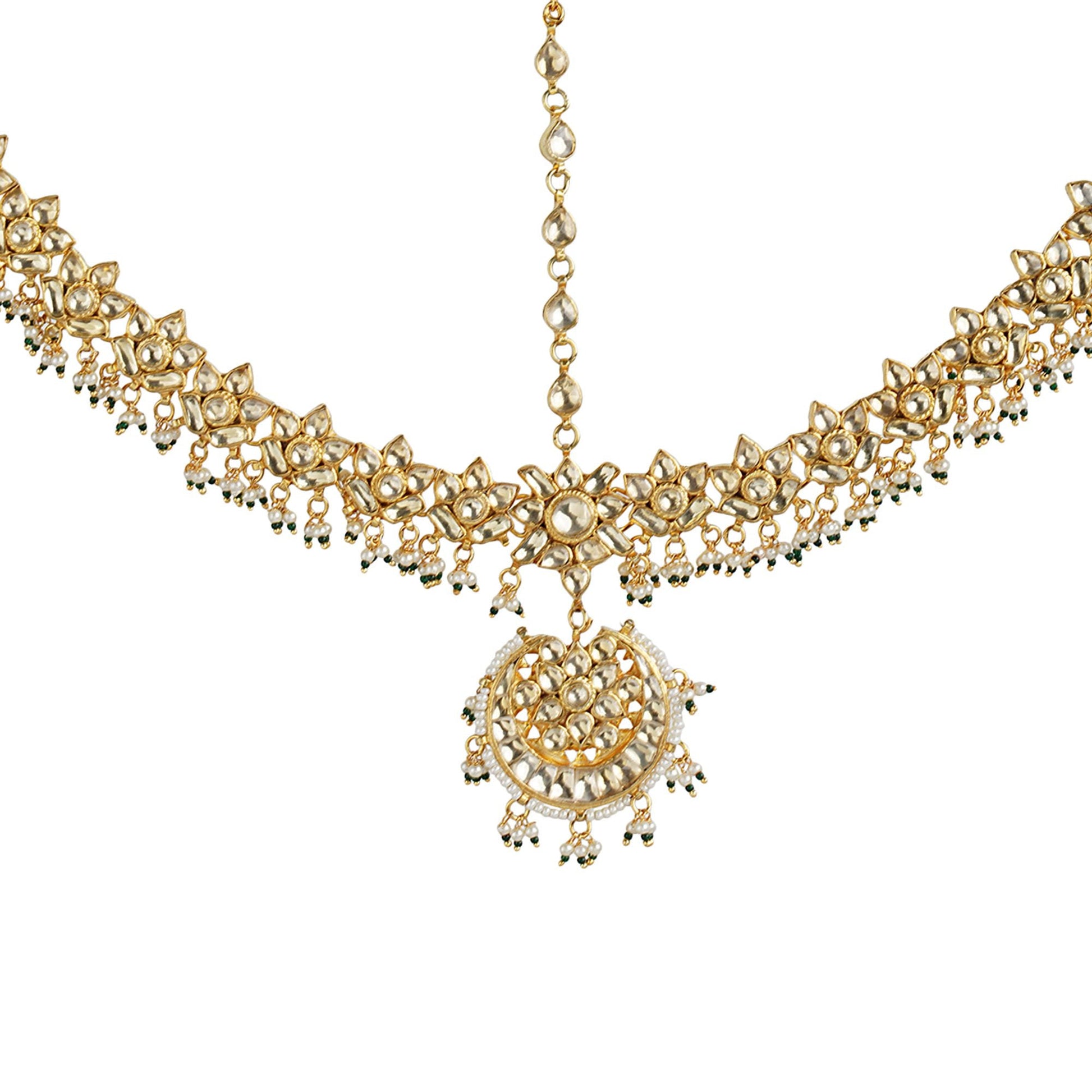 Prestigious Kundan Mathapatti - Auraa Trends - Mathapati - # - Auraa Trends - Prestigious Kundan Mathapati