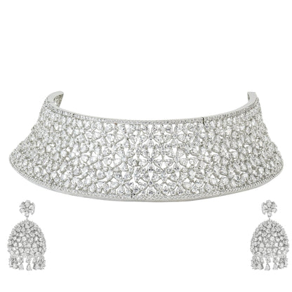 Radiant Choker Set for Women - Auraa Trends - Necklaces - # - Auraa Trends - Radiant Choker Set for Women