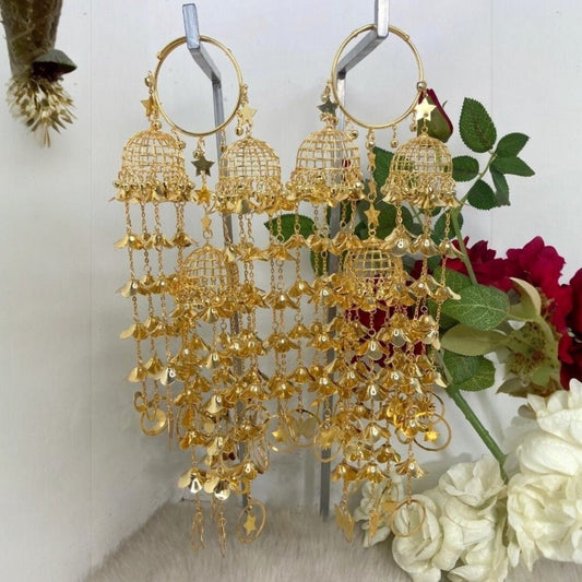 Traditional Gold Plated Bridal Kaleere - Auraa Trends - Kaleere -  - Auraa Trends - Traditional Gold Plated Bridal Kaleere