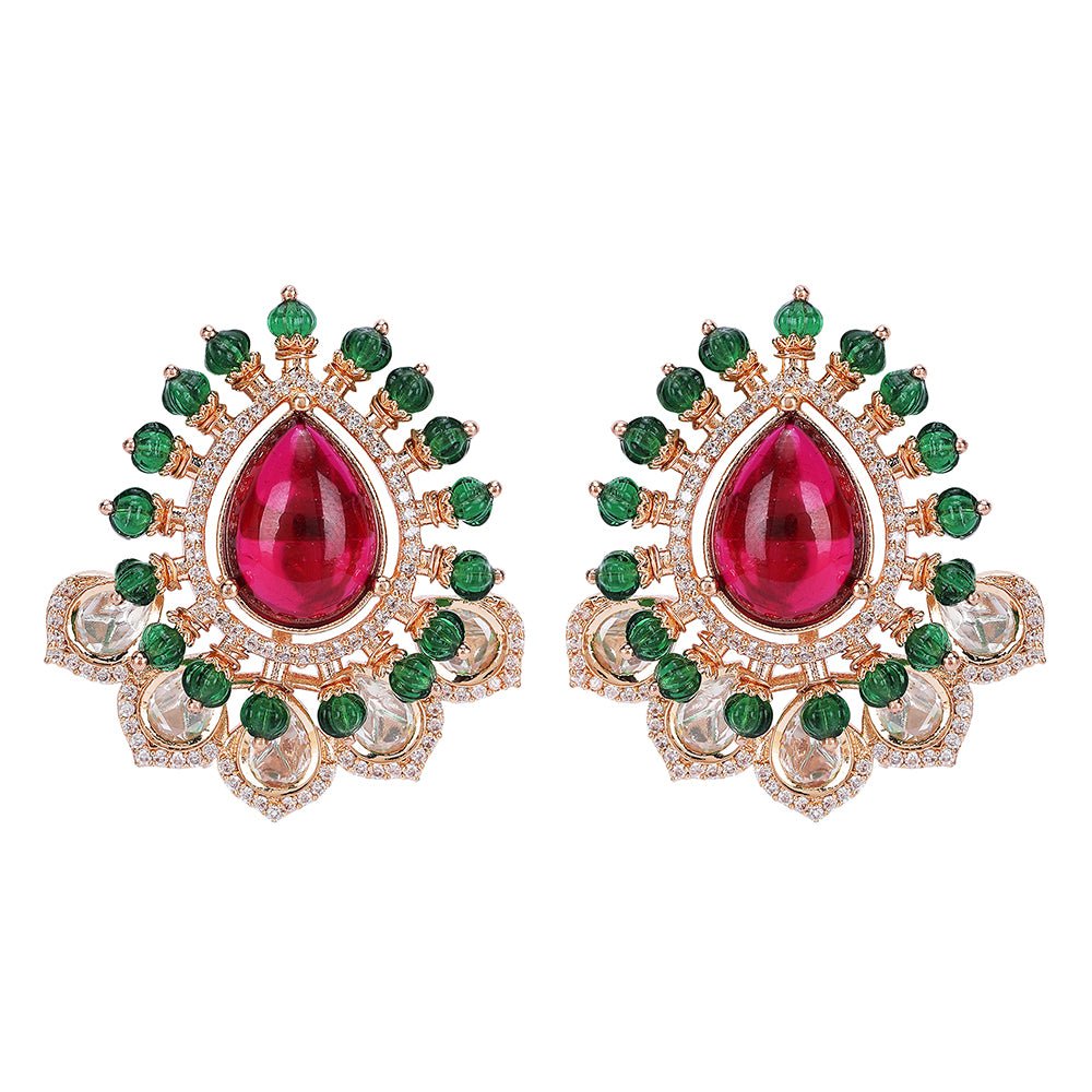 Vintage Necklace Earring Set - Auraa Trends - Necklace Set - # - Auraa Trends - Earrings set